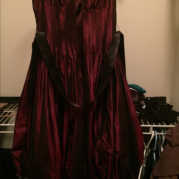 100% Silk Vintage Cocktail Dress - Picture 4 of 6